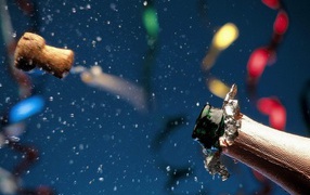 Шампанское в Новый Год