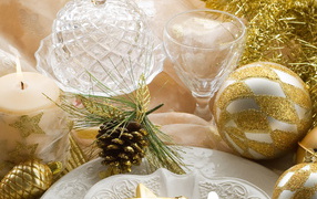 Праздничная обстановка