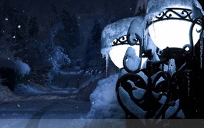 Новогодние фонари