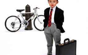 A small businessman / Children