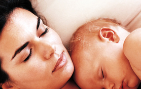 Мама с сыном