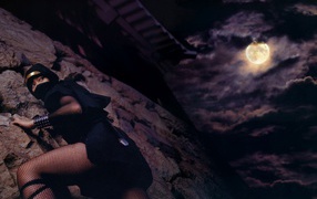 Девушка-ниндзя