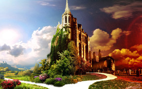 На линии времени