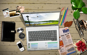 Рабочий стол писателя