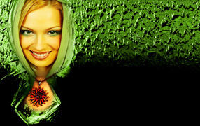 Зеленый хайр