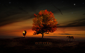 Львы у дерева жизни