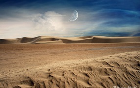 Луна в пустыне