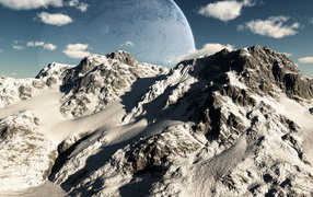 Горы и планета