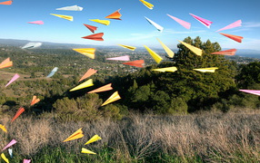 Бумажные самолетики