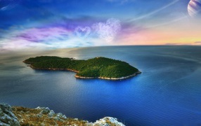 Планета на небе