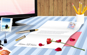 Романтический Рабочий стол