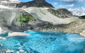 Озеро в горах