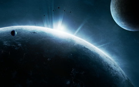 Приближаясь к планете