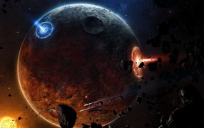 Asteroids and planets