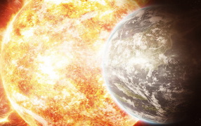 Меркурий и Солнце