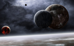 Сближающиеся планеты