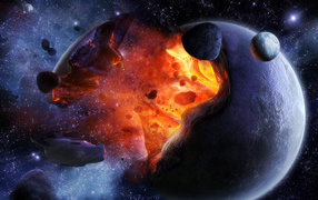 Взрыв планеты