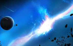 Планета и астероиды