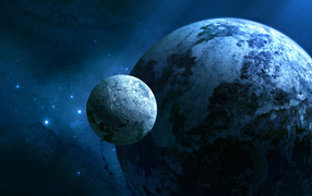 Планета и ее спутник