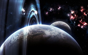 Планета с кольцами