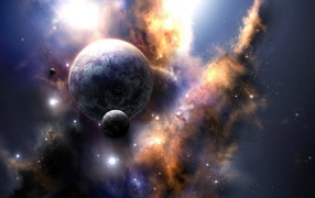 Планеты и млечный путь