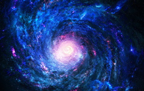 Starry nebula