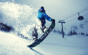 Сноубордист