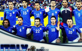 Italy squad for Euro 2012