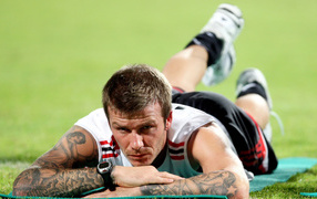 футболист David Beckham