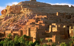 Kasbah Ruins / Ait Benhaddou / Morocco / Africa