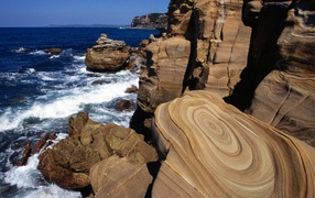 Coastal Sandstone / Maitland Bay / Buddi  National Park / South Wales  / Australia