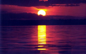 Закат в Бразилии