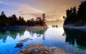 Лагуна в Канаде