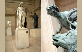 Статуи Лувр