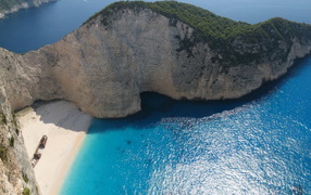 Остров Закинтос, Греция. Бухта Навагио