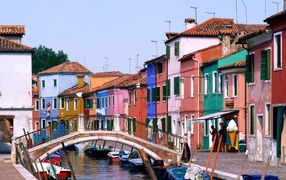River street, Italy