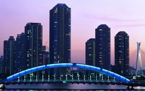 Мост Eitai, Токио, Япония