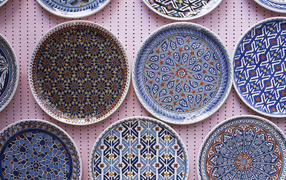 Расписные тарелки