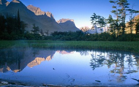 Водоем Берега озера, США