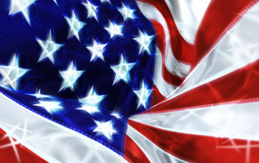 Празднование Дня флага Соединенных Штатов Америки, США