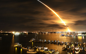 Запуск ракеты