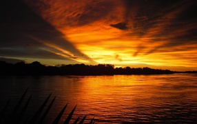 Закат Замбези