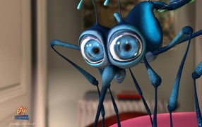 Заставка 3D Комар