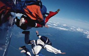 parachute jumps