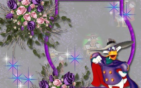 Черный плащ Утка