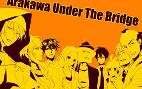 Под мостом над Аракавой