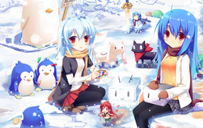 Девочка-пингвин