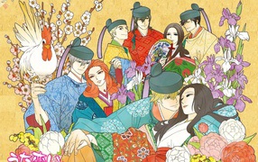 Упрощенные сто стихотворений ста поэтов: Песни любви