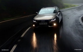 	 Audi on the night road