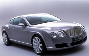 Silver Bentley